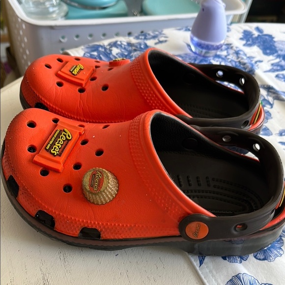 Crocs Kids Classic Clog Reeses Peanut Butter Cups Candy Collaboration - Picture 2 of 6